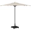 vidaXL Parasol Base Black 45 x 45 x 31.5 cm