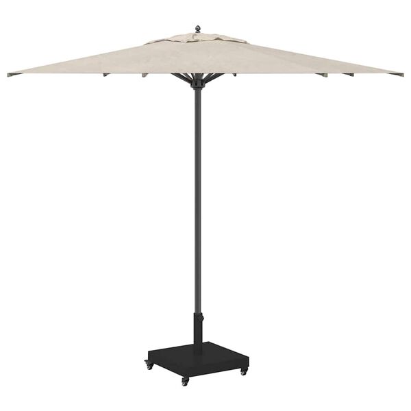vidaXL Parasol Base Black 45 x 45 x 31.5 cm