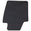 vidaXL Car Mat 4 pcs Black suitable for FABIA III 2014-2022 Rubber