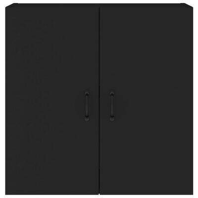 vidaXL Wall Cabinet Black 60x31x60 cm Engineered Wood