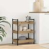 vidaXL Kitchen Trolley Artisan Oak 50 x 30 x 70 cm Engineered Wood