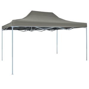 vidaXL Gazebos Anthracite with Blue Frame Oxford Fabric