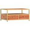 vidaXL Coffee Table 90x50x40 cm Solid Acacia Wood