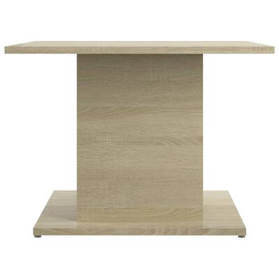 vidaXL Coffee Table Sonoma Oak 55.5x55.5x40 cm Engineered Wood