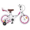vidaXL Kids Bike 12'' for 2-4 Years Old White