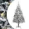 vidaXL Artificial Christmas Tree White 210 cm