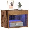 vidaXL TV Cabinet Set Old Wood 40 x 30 x 30 cm Engineered Wood