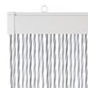 Travellife Fly Curtain for Door Crystal 190x60 cm White and Grey