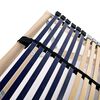 vidaXL Slatted Bed Bases without Mattress 2 pcs with 42 Slats 70x200 cm