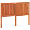 vidaXL Headboard Wax Brown 135 cm Solid Wood Pine
