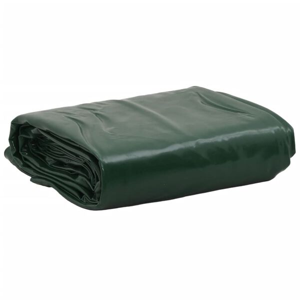 vidaXL Tarpaulin Green &Oslash; 2.6 m 650 g/m&sup2;