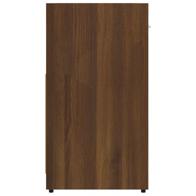vidaXL Bathroom Cabinet Brown Oak 60x33x60 cm Engineered Wood