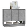 vidaXL Sideboard Concrete Grey 97x31x75 cm Engineered Wood