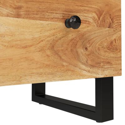 vidaXL Sideboard 60x33x75 cm Solid Wood Acacia