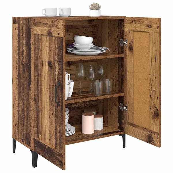 vidaXL Sideboard Old Wood 69.5 x 34 x 90 cm Engineered Wood