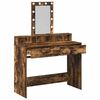 vidaXL Dressing Table Brown 100 x 41 x 140 cm Engineered Wood