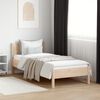 vidaXL Bed Frame without Mattress 90x200 cm Solid Wood Pine