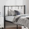 vidaXL Metal Replace Headboard Black 100 cm