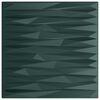 vidaXL Wall Panels 24 pcs Stone Green 50 x 50 cm XPS Foam