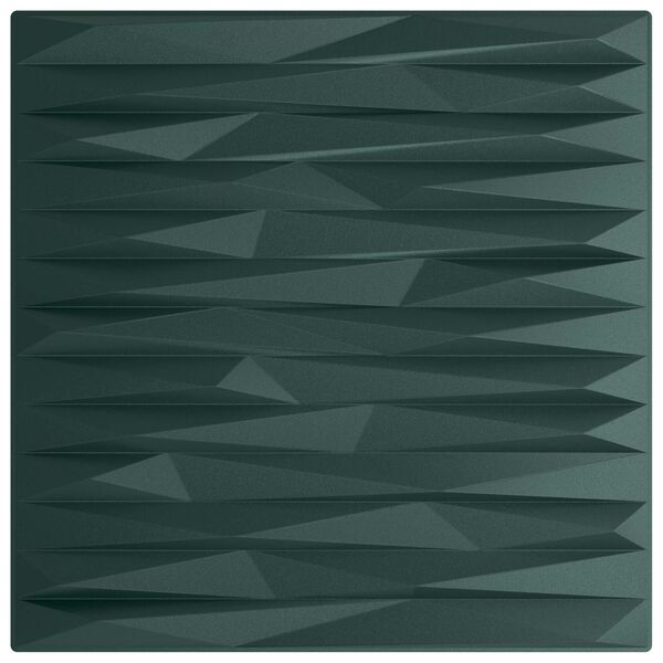 vidaXL Wall Panels 24 pcs Stone Green 50 x 50 cm XPS Foam