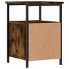 vidaXL Bedside Cabinets 2 pcs Smoked Oak 34x35.5x50 cm Engineered Wood