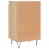 vidaXL Sideboards 2 pcs Sonoma Oak 40x35x70 cm Engineered Wood