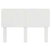 vidaXL Headboard with Headboard Gloss White 150 cm Engineered wood