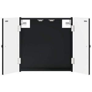vidaXL Dartboard Cabinet EDE Black 52.5 x 10.5 x 53.5 cm