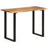 vidaXL Dining Table 110x50x76 cm Solid Wood Acacia