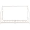 vidaXL Kids Bed Frame White 90x200 cm Solid Wood Pine
