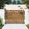 vidaXL Garden Gate 100x100 cm Corten Steel Square Design