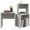 vidaXL Nesting Coffee Tables 3 pcs Concrete Grey Engineered Wood