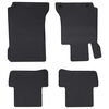 vidaXL Car Mat 4 pcs Black suitable for C-Class W205 2014- 4D Aft