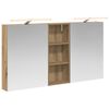 vidaXL Bathroom Cabinet Set 3 pcs 130 x 14.5 x 70 cm Engineered wood