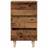 vidaXL Bedside Cabinet Old Wood 40x35x69 cm Engineered Wood