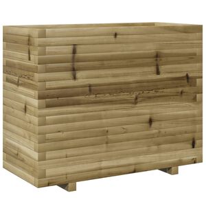 vidaXL Garden Planter 90x40x72.5 cm Impregnated Wood Pine
