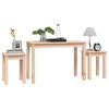 vidaXL Nesting Tables 3 pcs Solid Wood Pine