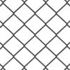 vidaXL Fence Post Grey 25 x 1.4 m (60 x 60 mm mesh) Steel and PVC