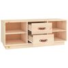 vidaXL TV Cabinet 100x34x40 cm Solid Wood Pine