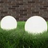 vidaXL LED Bowl Lamps 4 pcs Spherical 25 cm PMMA