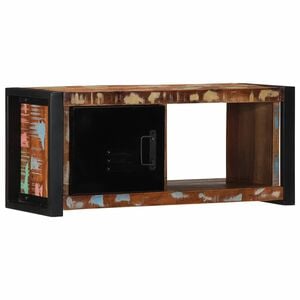 vidaXL TV Cabinet 80x30x35 cm Solid Wood Reclaimed