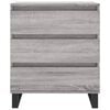 vidaXL Sideboard Grey Sonoma 60x35x70 cm Engineered Wood