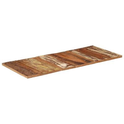 vidaXL Table Top 140x60x(2.5-2.7) cm Solid Wood Reclaimed