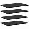 vidaXL Bookshelf Board 3-Tier 4 pcs 60 x 40 x 1.5 cm Engineered Wood
