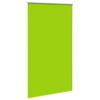 vidaXL Roller Blind Blackout Leaves Green 130x230 cm Fabric Width 126.6 cm Polyester