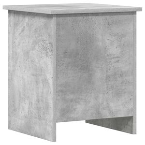 vidaXL Storage Chest Concrete Grey 40 x 40 x 50 cm Engineered Wood