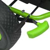 vidaXL Pedal Go Kart with Adjustable Seat Green