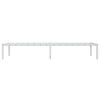 vidaXL Metal Bed Frame without Mattress White 80x200cm