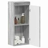 vidaXL Bathroom Wall Cabinet TULUM Grey Sonoma 37 x 24.5 x 86 cm