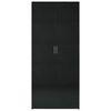 vidaXL Storage Cabinet High Gloss Black 80x35.5x180 cm Engineered Wood